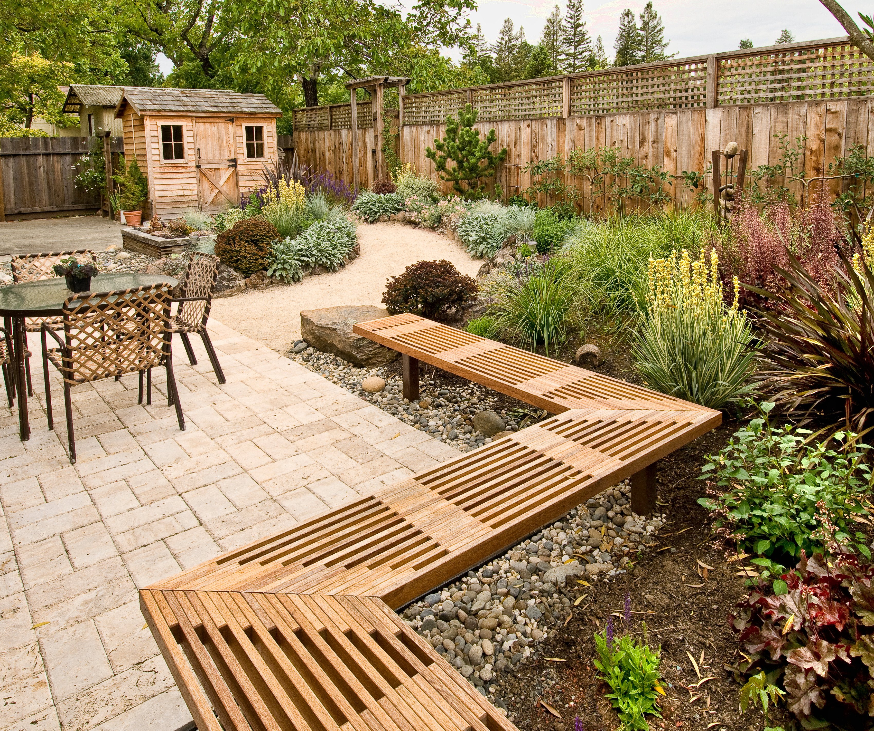 permeable paver patio